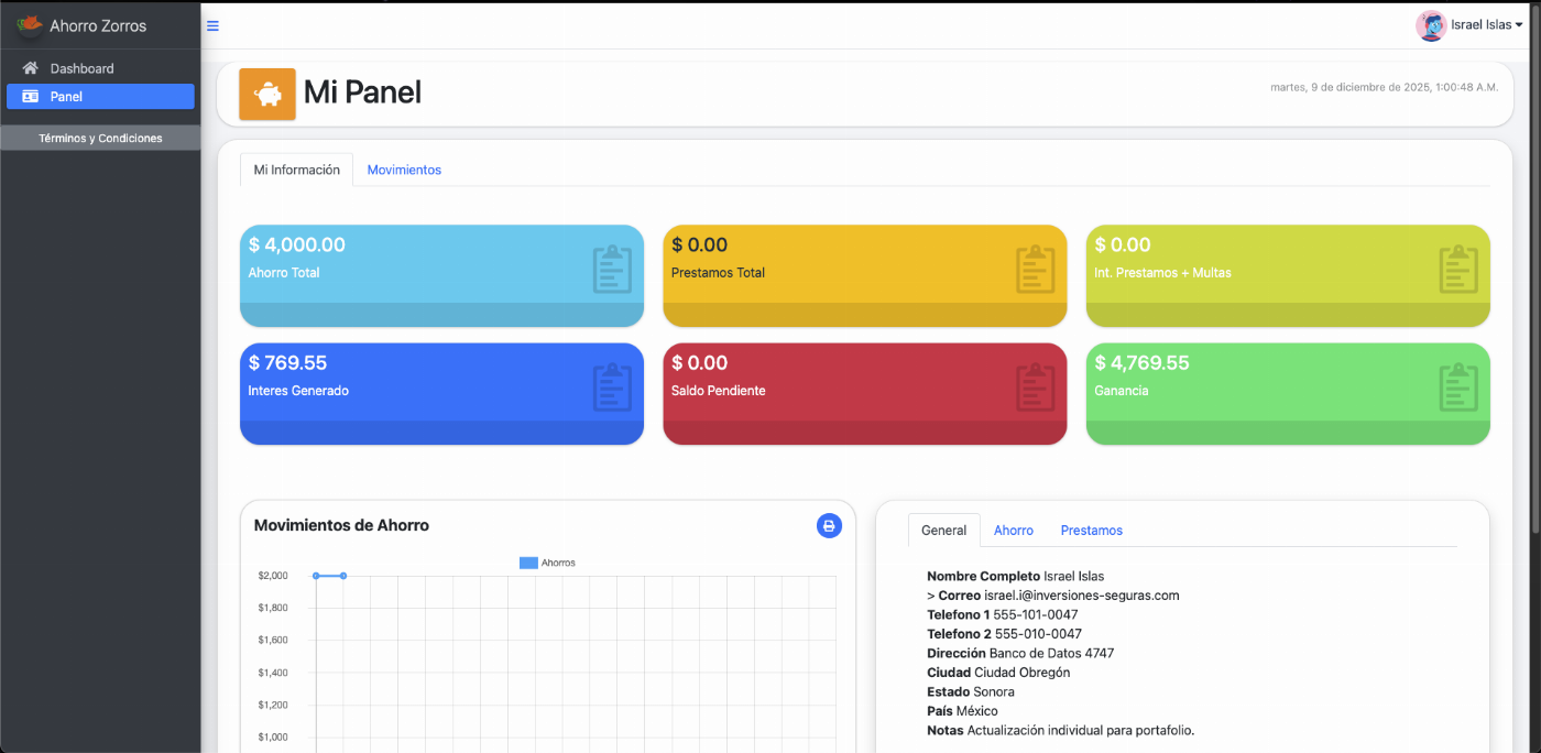 App Ahorro Zorros — 4